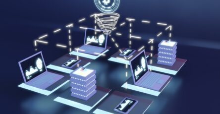 Graphique illustrant l'impact des monnaies numériques sur les économies émergentes, mettant en évidence l'inclusion financière, les transferts de fonds réduits et les défis de la volatilité